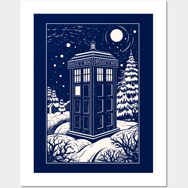 Wibbly Wobbly Winter Wall Art by DesignedbyWizards